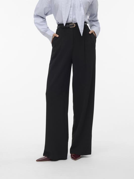 Actual product image Vero Moda VMEDA Mittlere Taille Hose Hose mit weitem Beinschnitt (30)