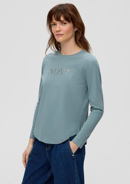 Produktbild s.Oliver T-Shirt Longsleeve mit Frontprint (40)
