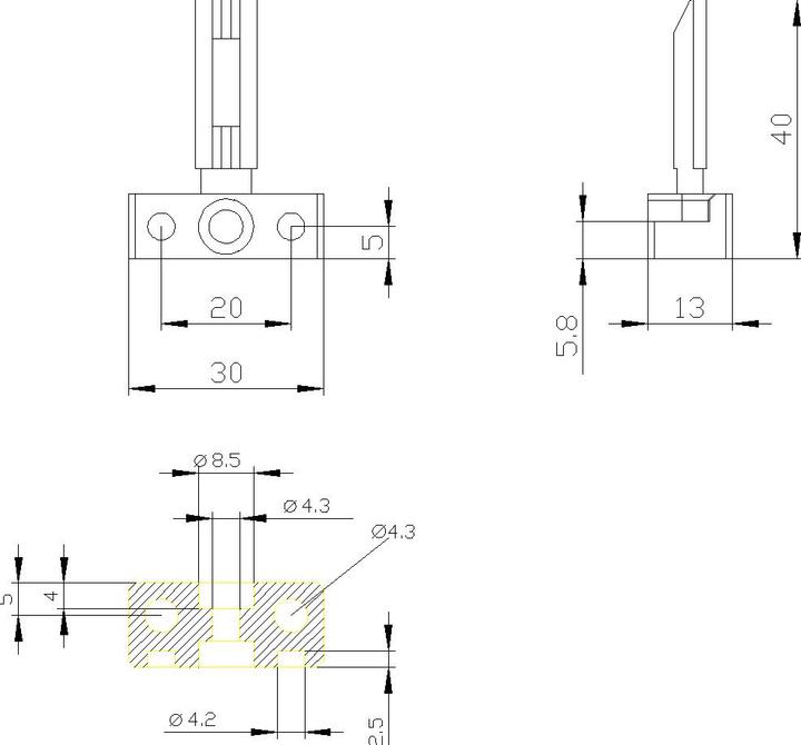Produktbild Siemens Betätiger Positionssch Standardbetätiger 3SE5000-0AW11