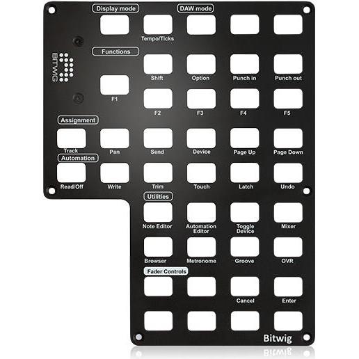 iCON Pro Audio Qcon Pro X Panel Bitwig (Controller), MIDI Controller