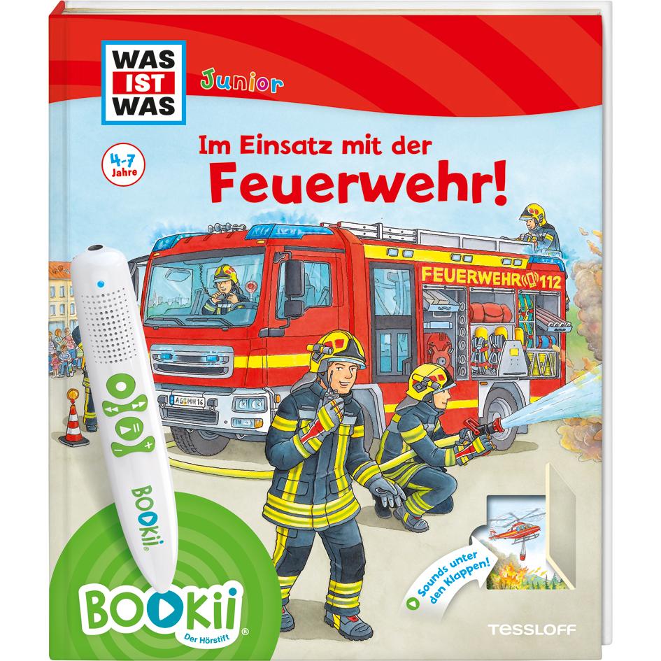 BOOKii WAS IST WAS Junior Im Einsatz mit der Feuerwehr!, Kinderbücher von Christina Braun, Claudia Kaiser, Martin Lickle...