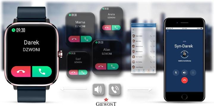 Immagine prodotto Giewont Smartwatch GW230-5 Oro Rosa Blu