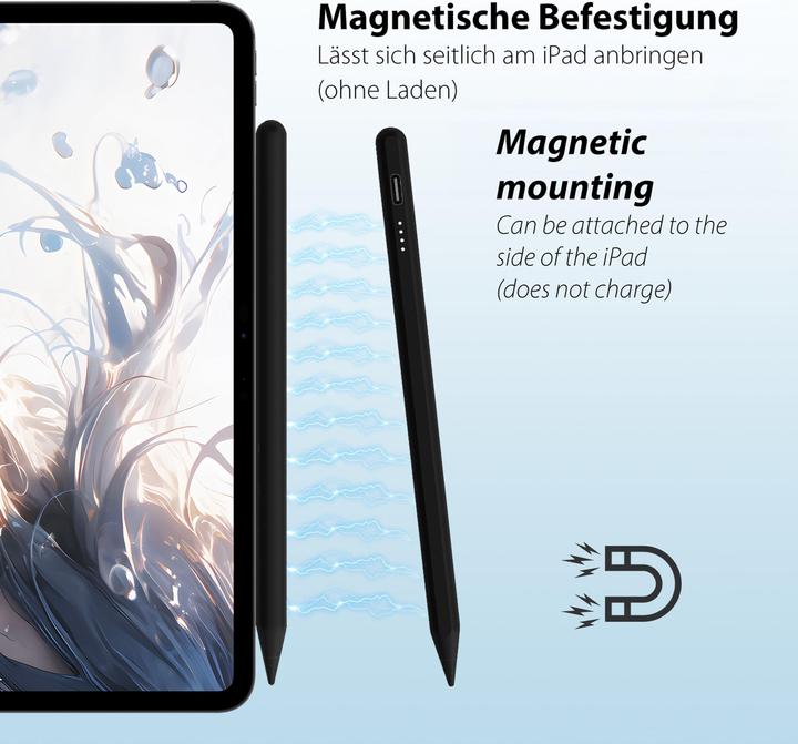 Image du produit LMP DigiPen BK,digital pen for iPad,140 mAh,USB-C charging