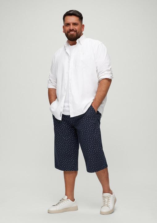 Image du produit s.Oliver Hose Slim: Bermuda mit Allover-Print (40)