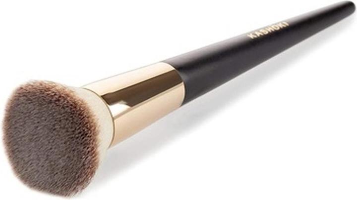 Immagine prodotto Tools for Beauty T4B KASHOKI 100 FLAT TOP KABUKI BRUSH Pennello per cipria, pennello di bellezza per il trucco a (Talco)