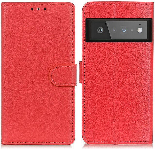 Produktbild MU Classic Litchi Leder Bookcover Series (Google Pixel 6 Pro)