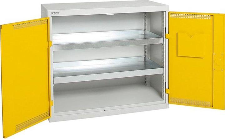 Produktbild kaiserkraft Umweltschrank, Türen gelocht (100 cm, 90 cm)