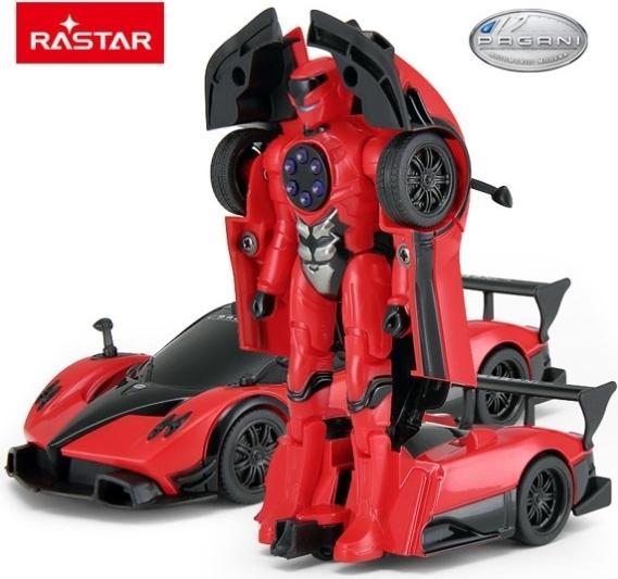 Rastar transformeris Lietas 1/32 Pagani Zonda R, asort., 61900