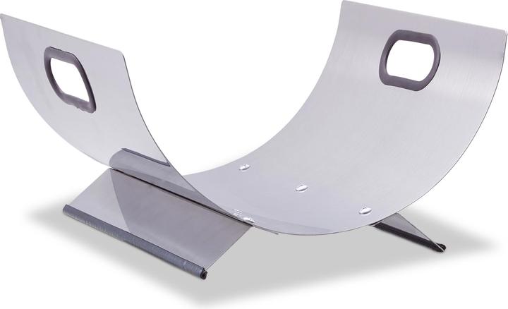 Actual product image Relaxdays Fireplace wood basket