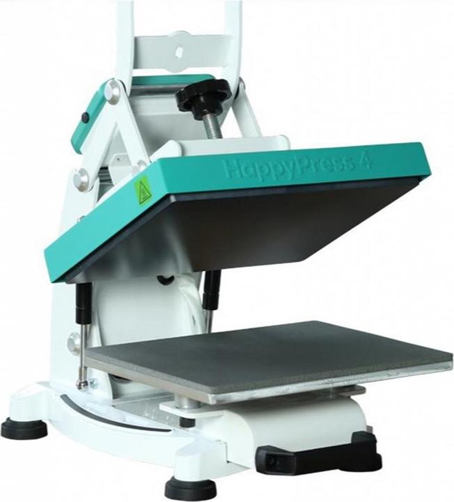 Actual product image Happy Fabric Transfer press HappyPress 4 A4, turquoise