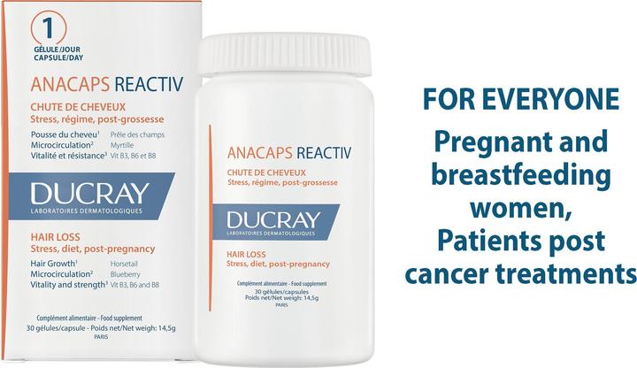 Produktbild Ducray Anacaps Reactiv (1 Stück, Kapseln, 40 g)