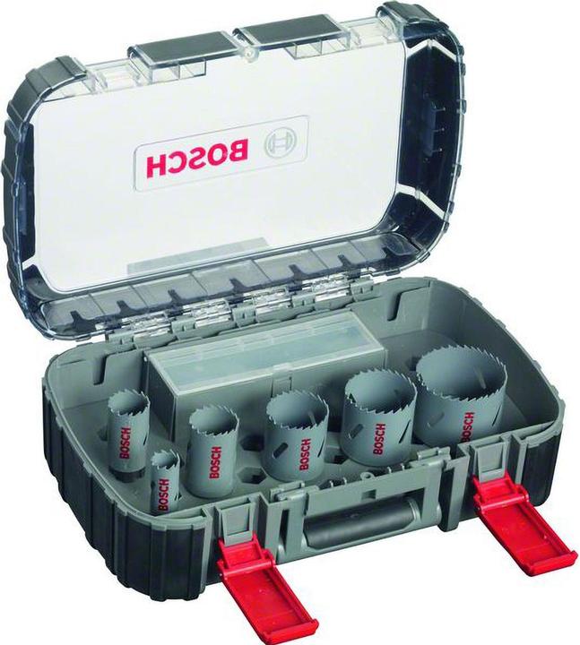 Immagine prodotto Bosch Professional Zubehör Set di seghe a tazza 11 pezzi Accesso (51 mm, 44 mm, 22 mm, 35 mm, 65 mm, 29 mm)