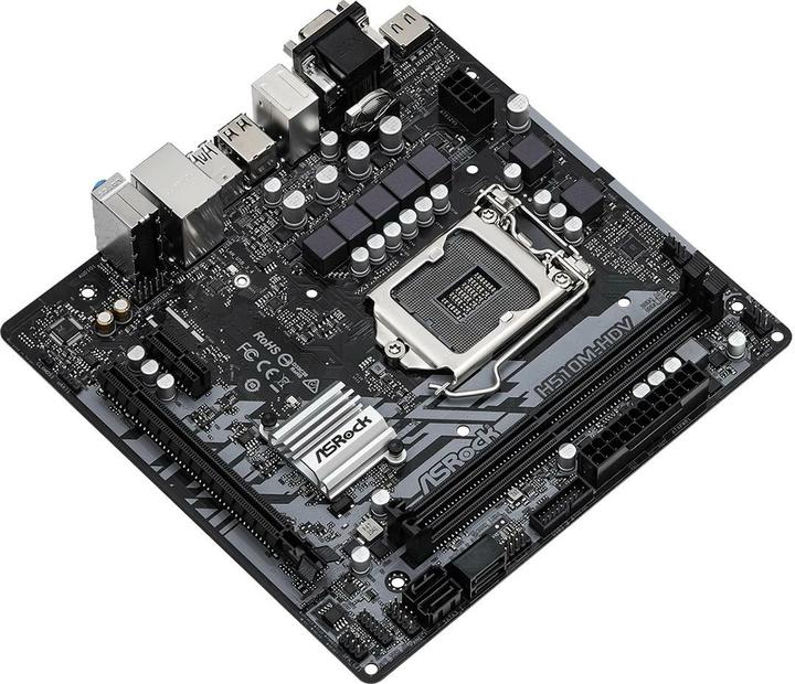 Produktbild AsRock H510M-HDV/M.2 (LGA 1200, Intel H510, mATX)