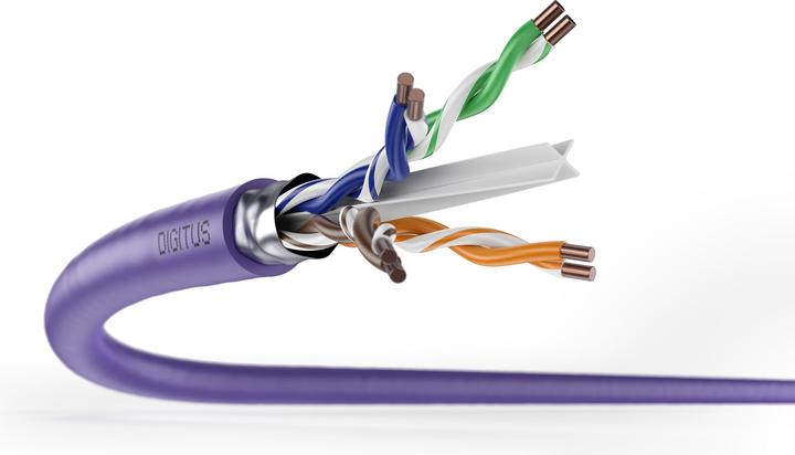 Image du produit Digitus Câble réseau (F/UTP, FTP, CAT6, 100 m)