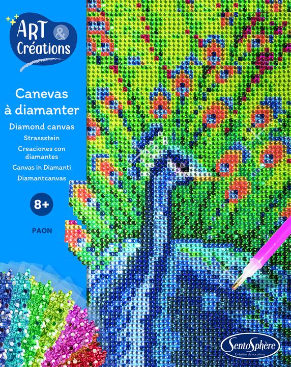 Produktbild Sentosphere Strasssteinbild Pfau