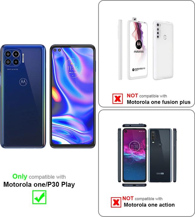 Produktbild Cadorabo Displayschutzglas (1 Stück, Motorola Moto One Zoom)