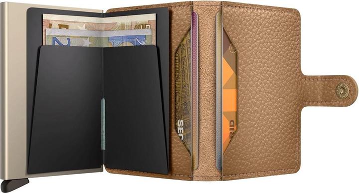 Actual product image Secrid Mini wallet PEBBLE MINI cappuccino