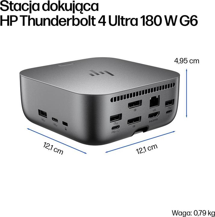 Produktbild HP Thunderbolt 4 Ultra 180W G6 Dock (12 Ports)