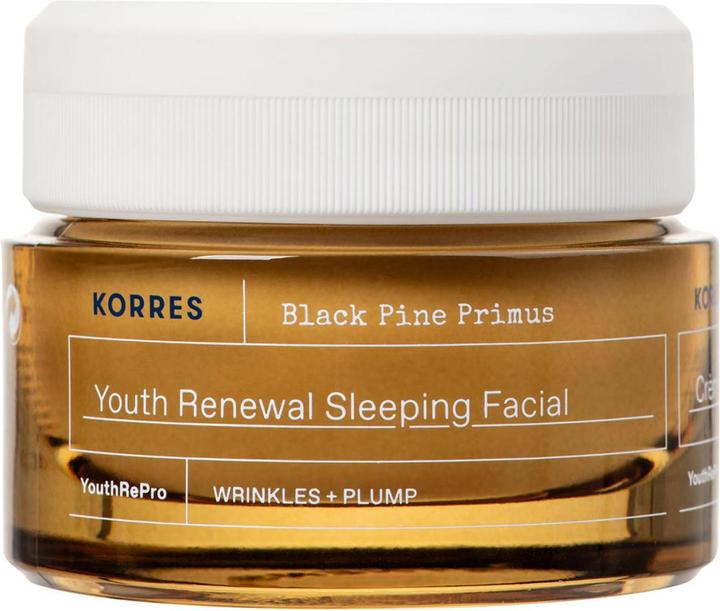 Korres Black Pine Primus renewing night cream against wrinkles (40 ml, Night cream)