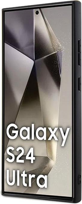 Actual product image Ferrari FEHMLP3BAK S928 czarny/black hardcase Hot Stamp V Lines MagSafe (Samsung Galaxy S24 Ultra)