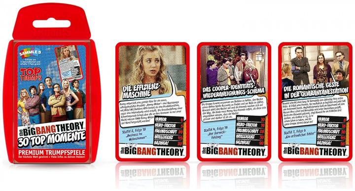 Actual product image Winning Moves Επιτραπέζιο Παιχνίδι The Big Bang Theory Top Trumps Specials Quiz Knowledge Card Game