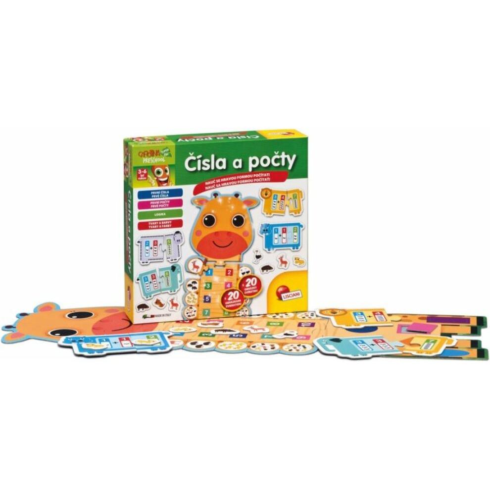 Lisciani Baby-Puzzle Zahlen und Ziffern