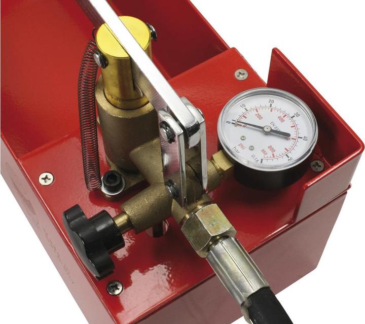 Productafbeelding Dönges Druktestpomp met 1 manometer, werkdruk tot 60 bar, aansluiting 1/2".