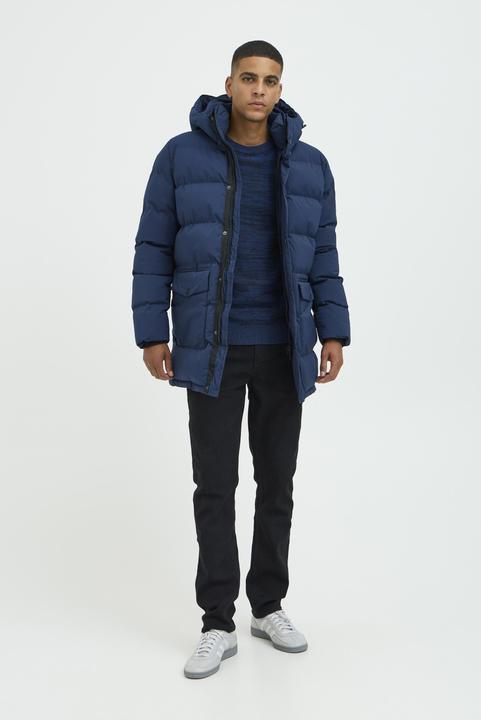 Actual product image Blend Buttoned hooded puffer jacket with pocket (L)