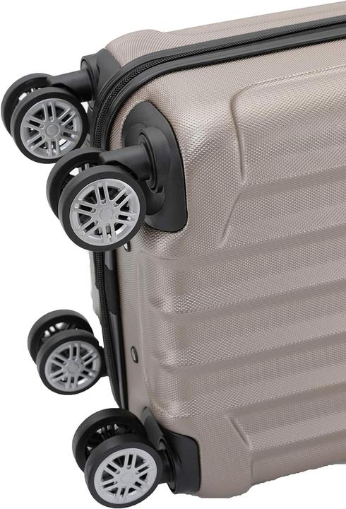 Produktbild Beibye 3 TLG. Reisekofferset Champagner (40 l)