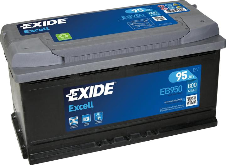Image du produit Exide Excell (12 V, 95 Ah, 800 A)