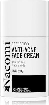 Actual product image Nacomi Gentleman Mattifying Cream For Acne-Prone Skin With Salicylic Acid. Niacinamide And Nordic (200 ml)