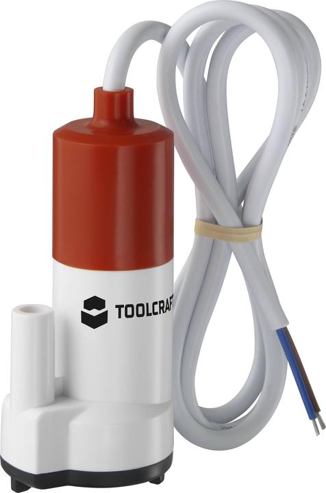Actual product image Toolcraft Niedervolt Tauchpumpe 12 V, 4 A,960 l/h