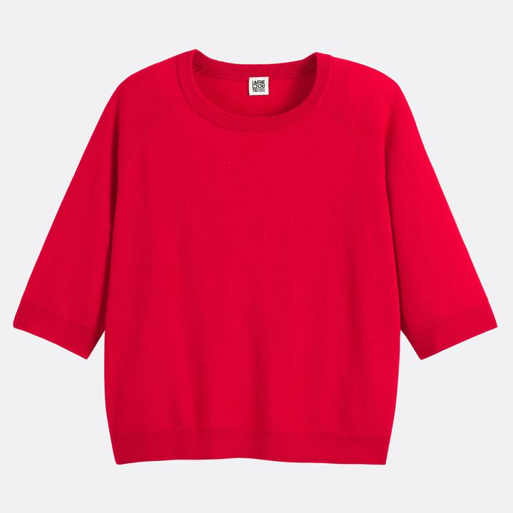 Actual product image La Redoute Collections Pullover mit Rundhalsausschnitt aus 100% Wolle (L)