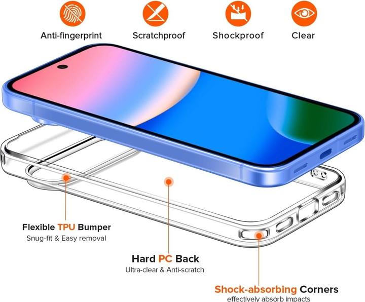Produktbild Screenguard SuperClear Hybrid Case (Google Pixel 10)