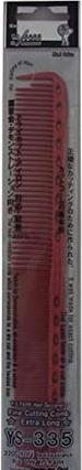 Actual product image Y.S. Park Y.S. Cutting comb No. 335 red