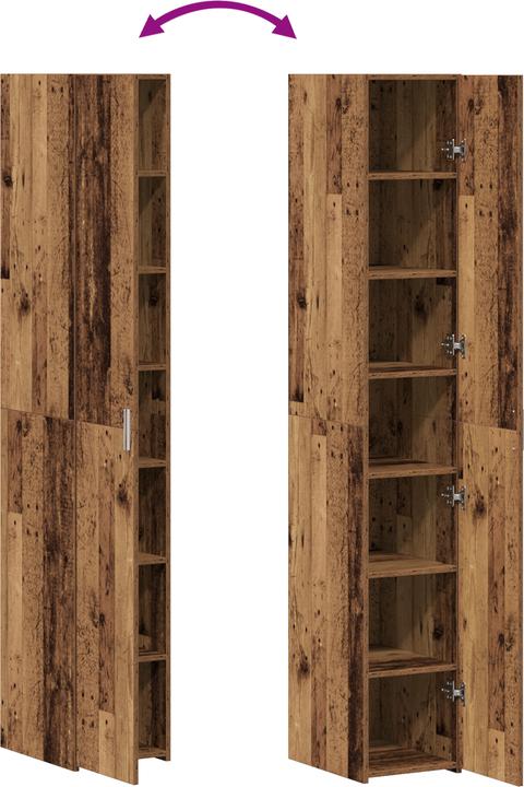 Image du produit vidaXL Highboard (30 x 42.50 x 185 cm)