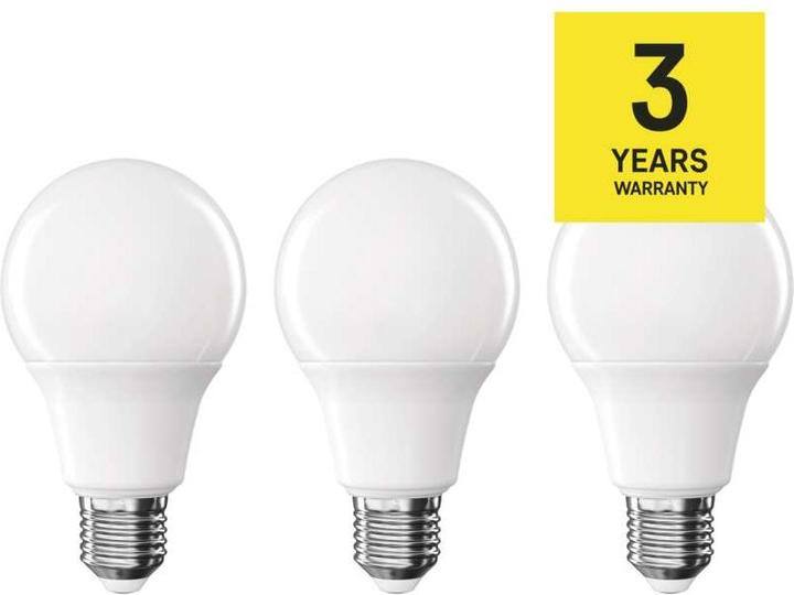 Immagine prodotto Emos Lampada LED Classic A60 / E27 / 9,5 W (75 W) / 1055 lm / bianco neutro (E27, 9.50 W, 1055 lm, 3 x, E)
