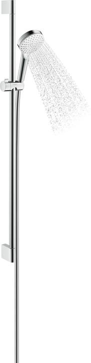 Actual product image hansgrohe Crometta shower set 100 1 spray type with shower rail 90 cm