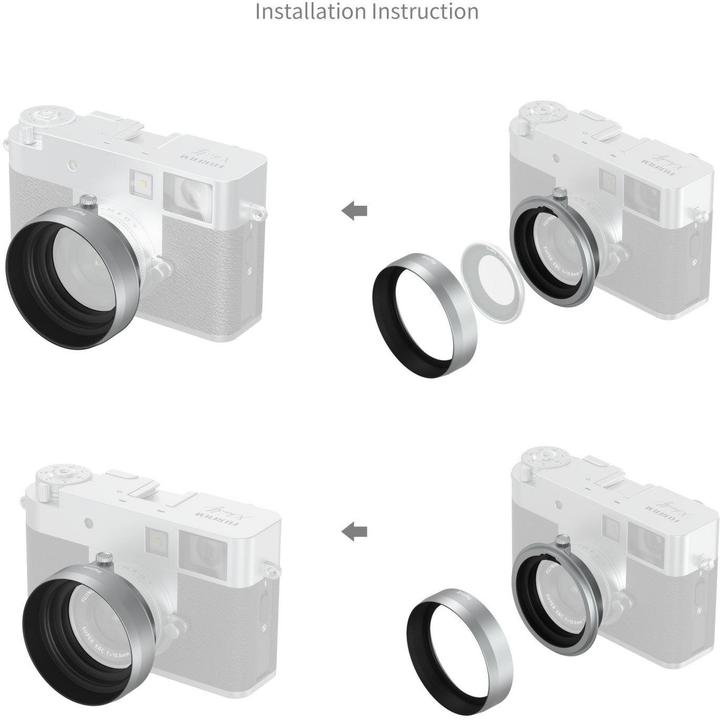 Productafbeelding SmallRig Lens Hood für X half