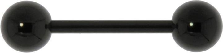 Immagine prodotto Bijouteria Piercing lingua (Rivestimento PVD (nero), Acciaio chirurgico 316L)