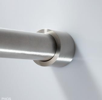 Phos Supporto da parete per Asti/tubo Ø20 mm (1 pcs.)