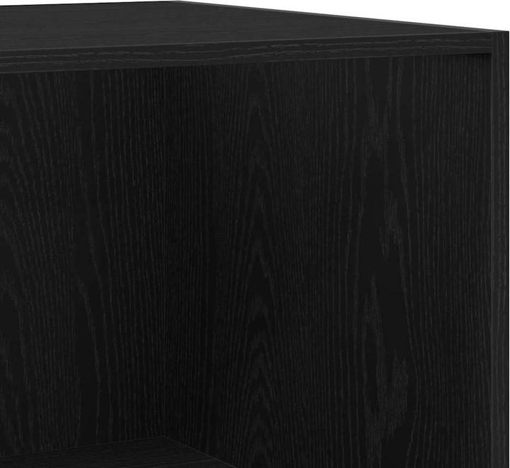 Produktbild VidaXL Kleiderschrank aus schwarzer Eiche 50x50x200 cm Möbelspanplatte (50 x 50 x 200 cm)