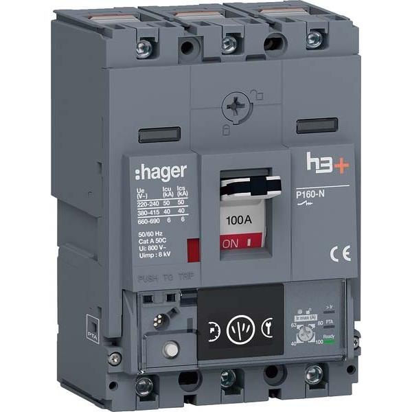 Hager HNS100NC, Relais