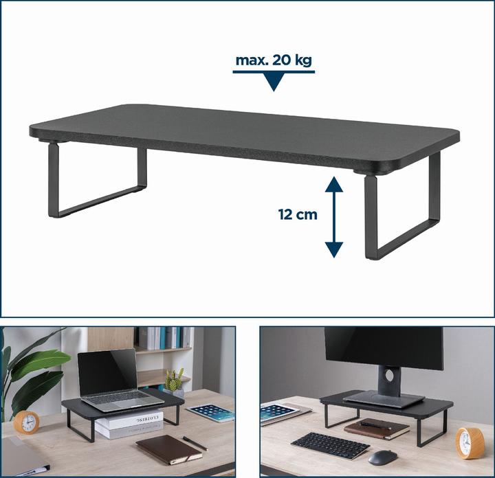 Actual product image Gembird Podstawka pod monitor/notebook - kształt prostokąta
