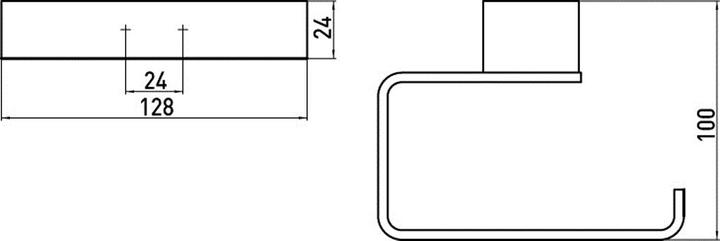 Productafbeelding Emco Toiletpapierhouder 50000101