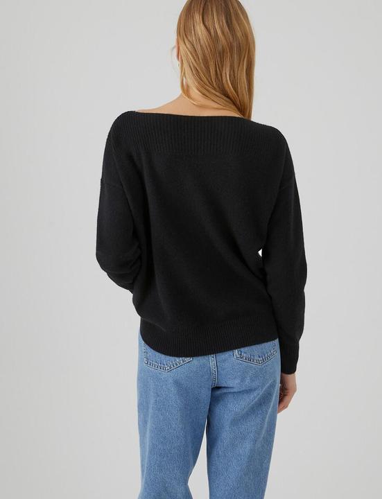 Produktbild La Redoute Collections Pullover mit U-Boot-Ausschnitt (L)