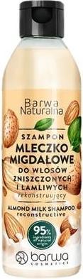 Image du produit Barwa Shampooing Reconstructeur Naturel Lait d'Amande 300Ml (300 ml, Shampoing liquide)
