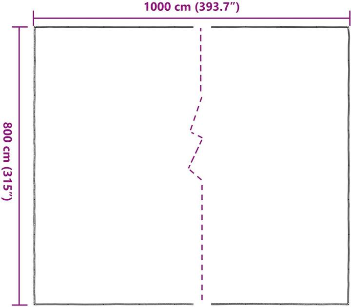 Produktbild vidaXL Outdoor-Planen (10 x 8 m)