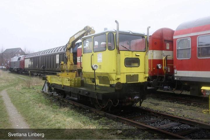 Actual product image Hornby DB Rottenkraftwagen KLV 53 yellow Ep.V (Track H0)