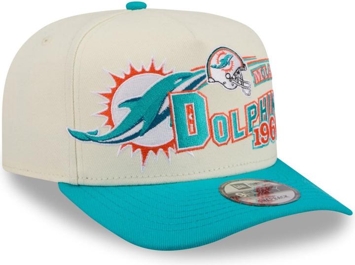 Produktbild New Era 9Fifty A-Frame Cap - Classic Miami Dolphins (One Size)